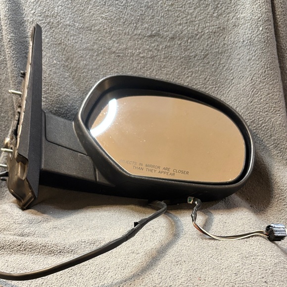 Black Car Side Mirror - Picture 3 of 6